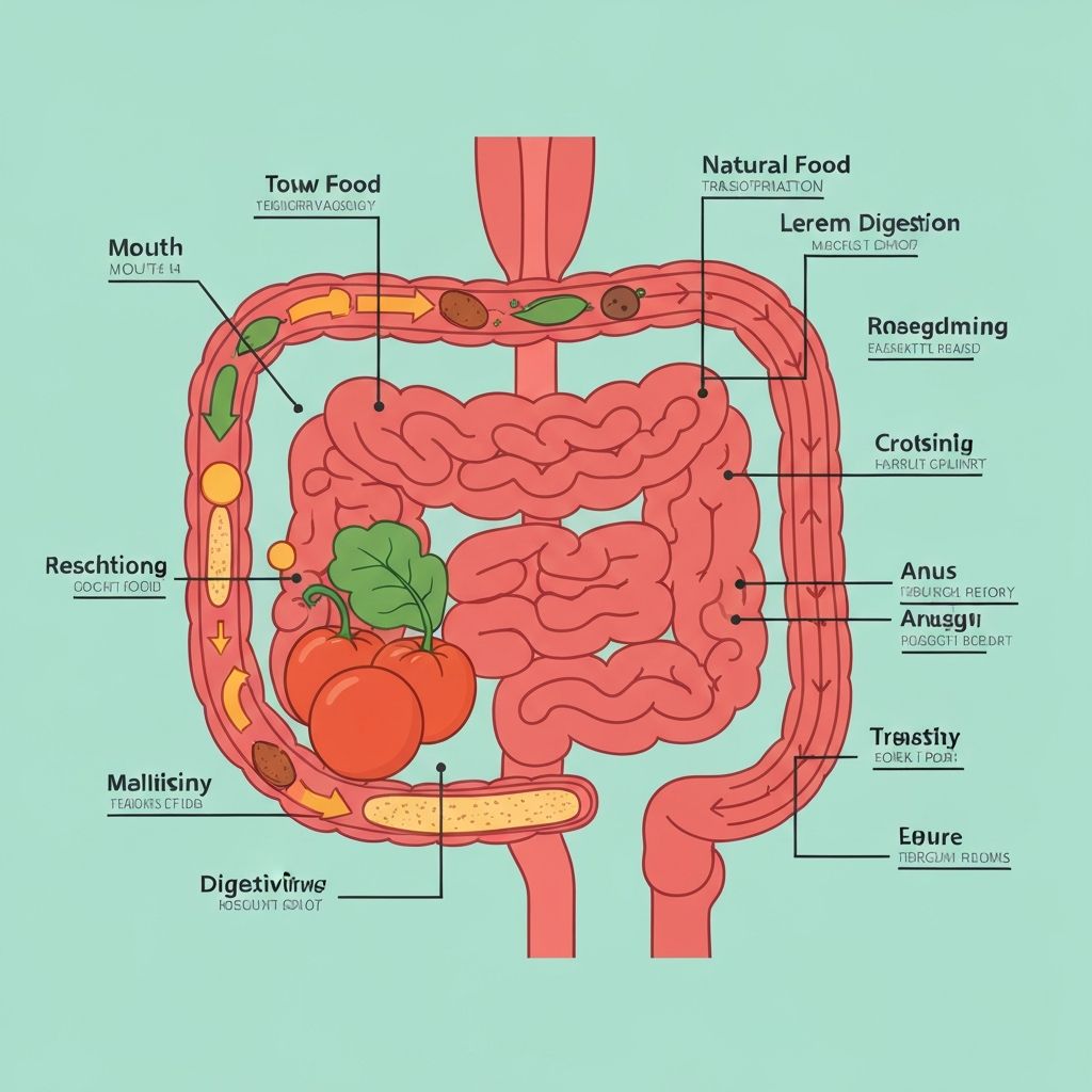 Edukativni prikaz procesa varenja